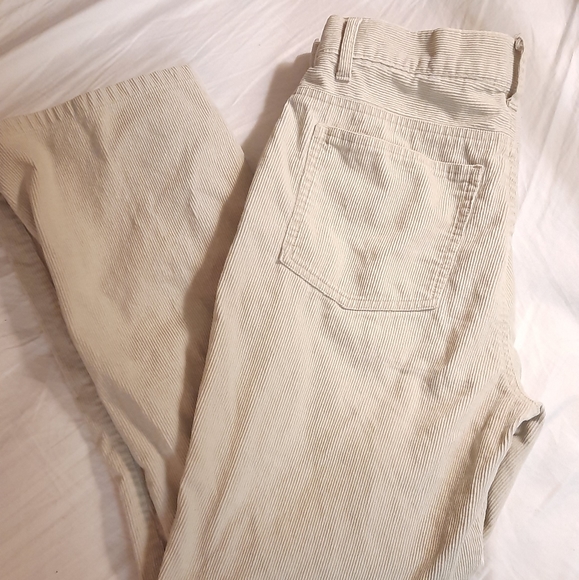 White Corduroy Pants - Picture 4 of 6